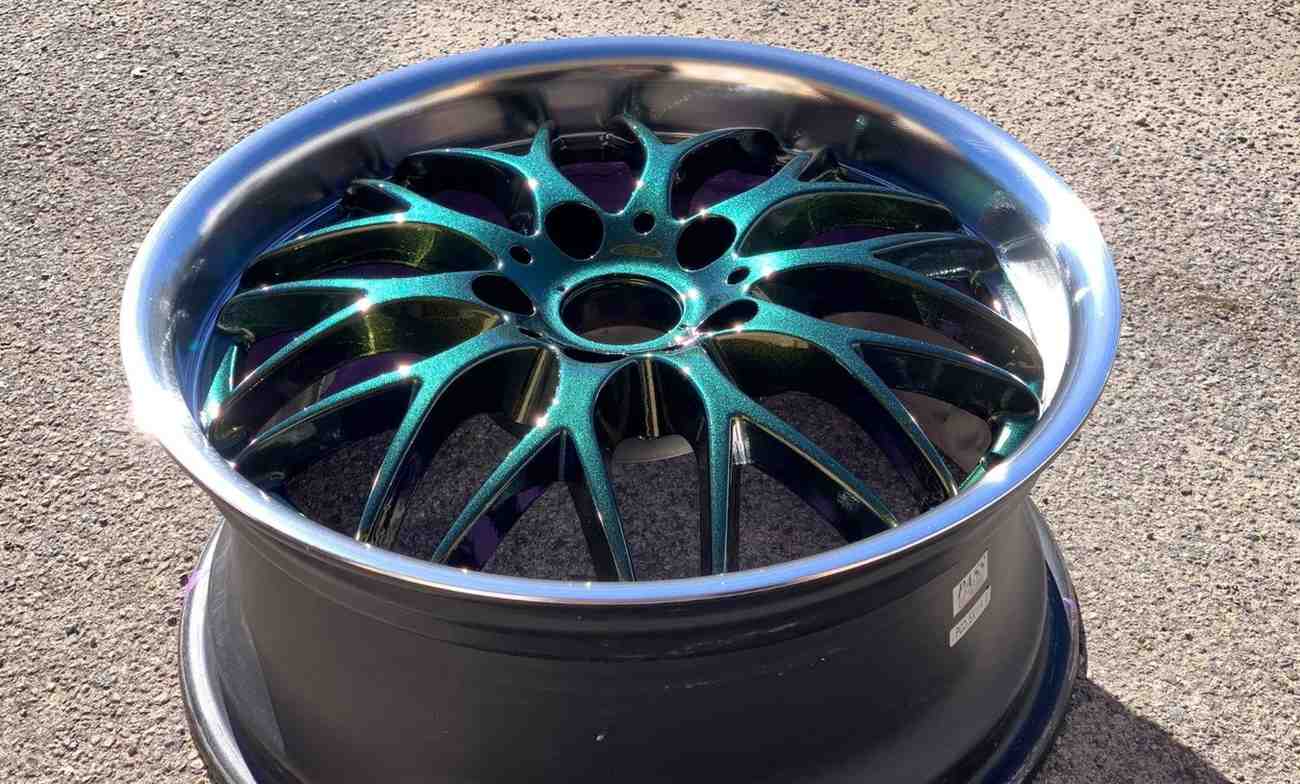 alloy rim with polished lip rim repair perth rim restoration perth diamond cutting perth curb rash repair perth